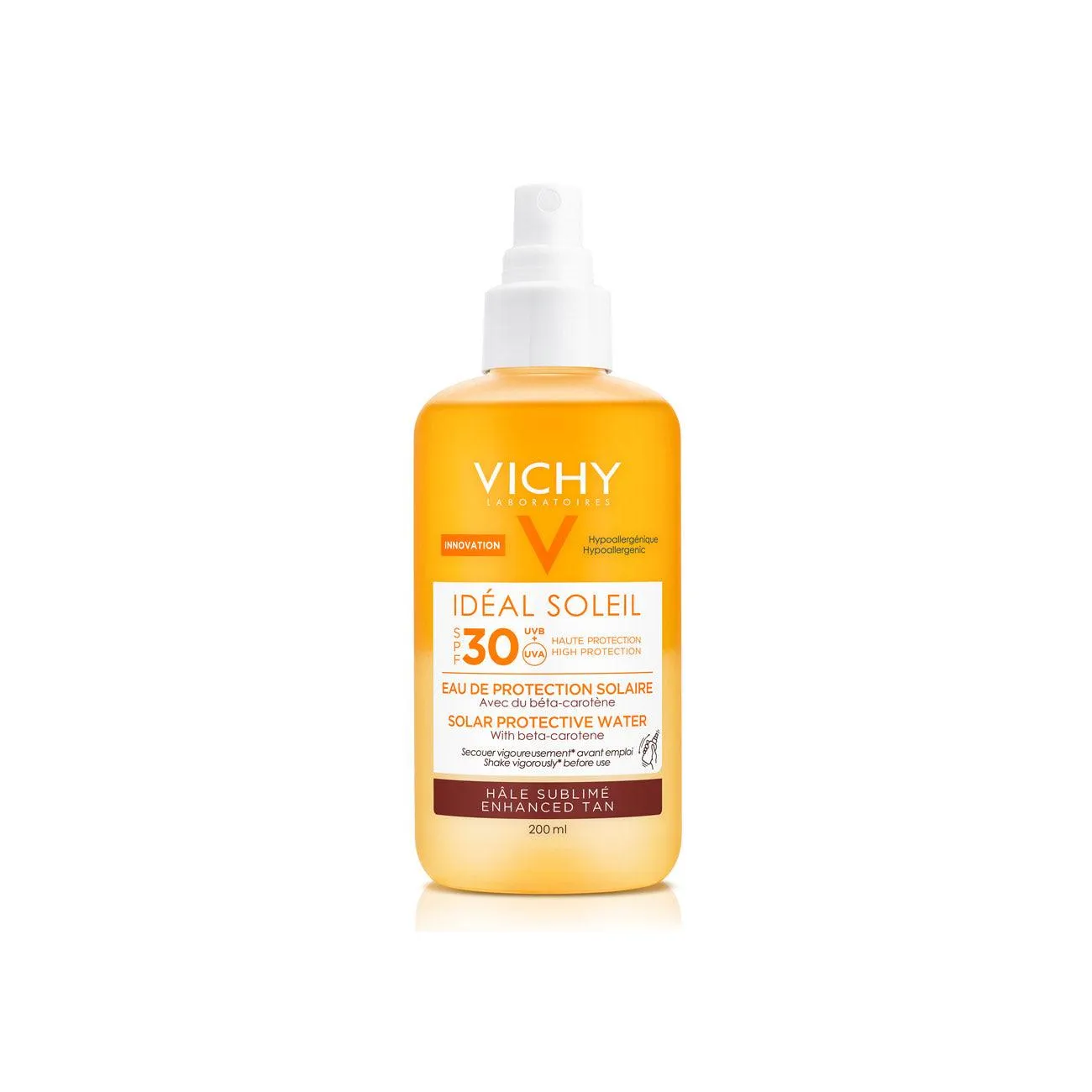 Capital Soleil Solar Protective Water With Beta Carotene SPF30 - Enhanced Tan