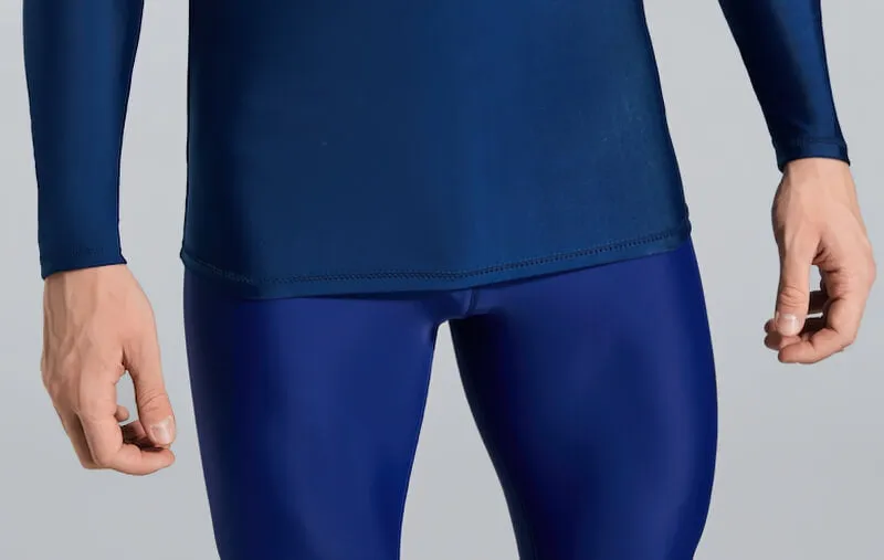 Sun Protection Men's Elastic Compression Shirt for Swimming and Sports - SF0932